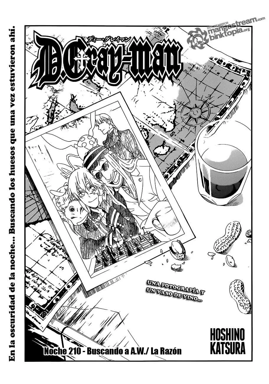 D.Gray-man capítulo 210 página 34