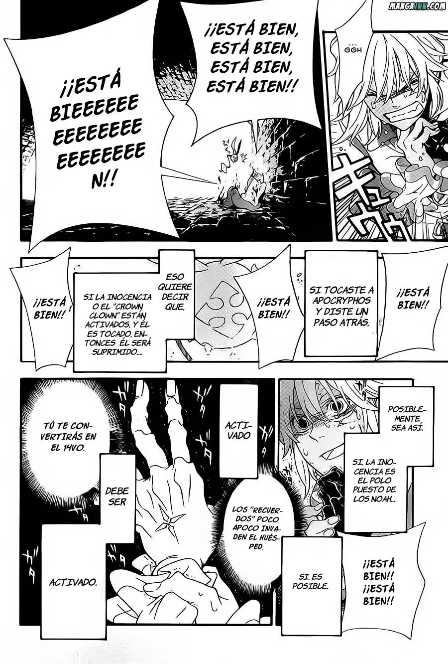 D.Gray-man capítulo 212 página 7