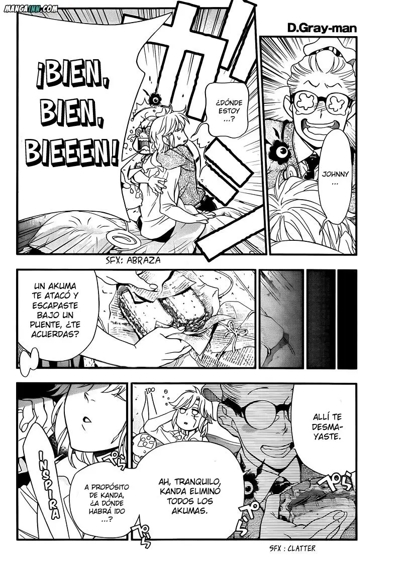 D.Gray-man capítulo 214 página 12