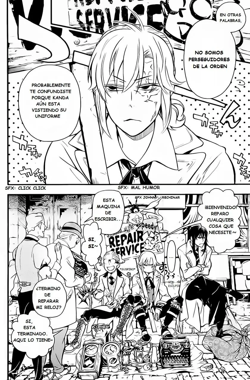 D.Gray-man capítulo 215 página 22