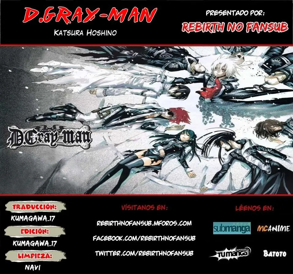 D.Gray-man capítulo 217 página 1