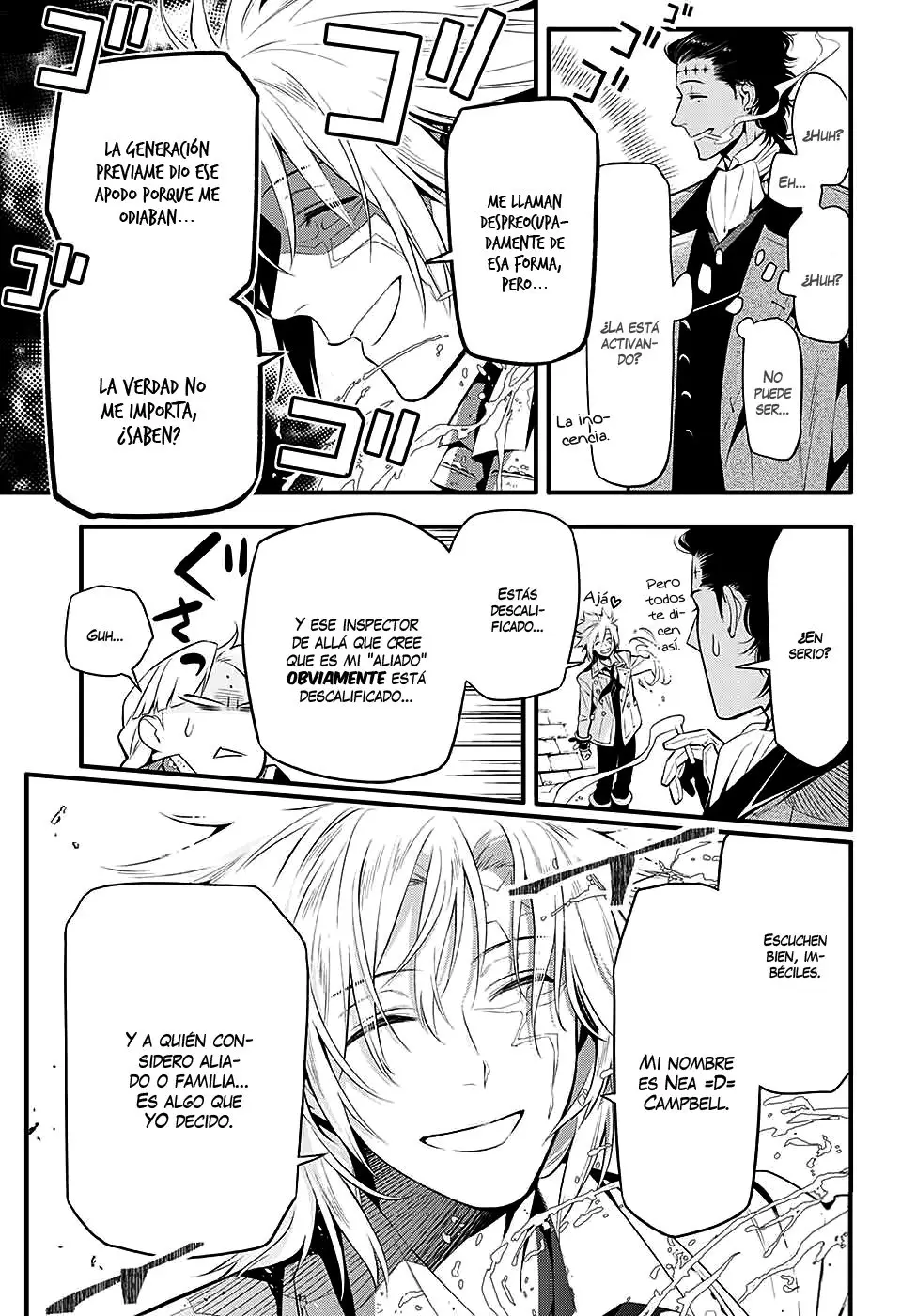 D.Gray-man capítulo 225 página 16