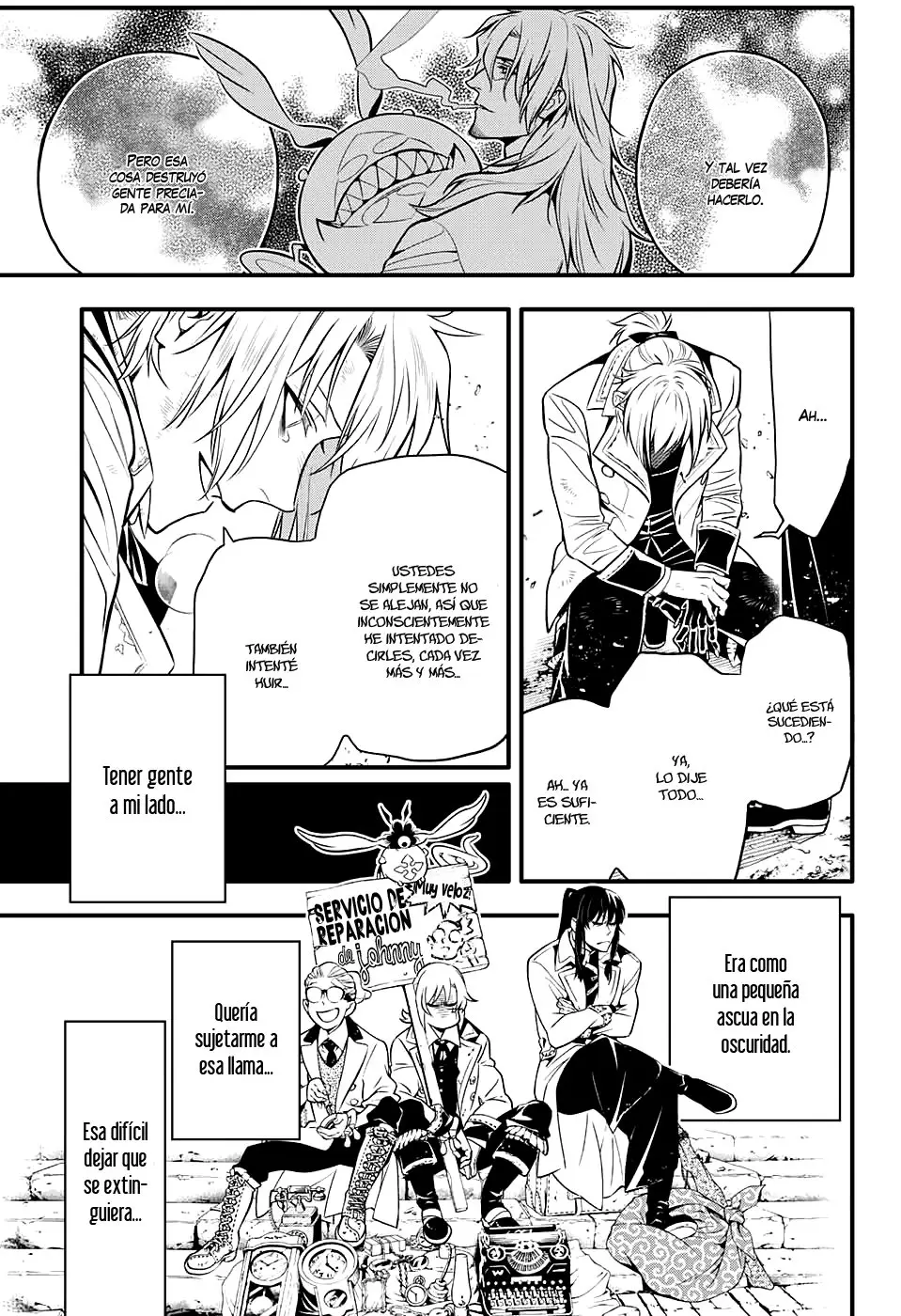 D.Gray-man capítulo 230 página 27