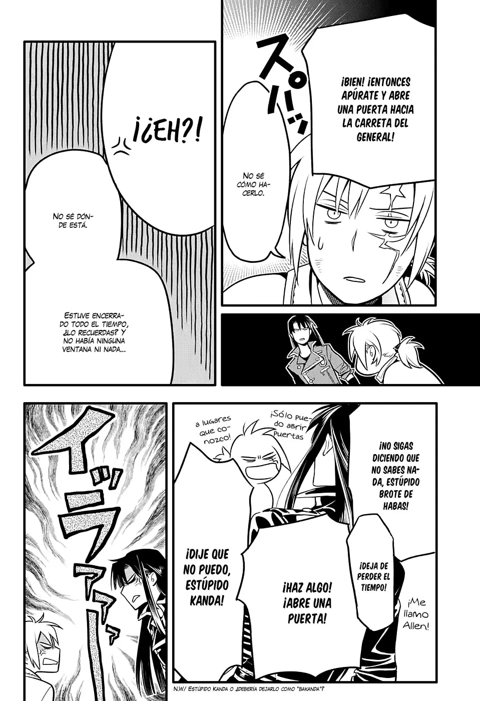 D.Gray-man capítulo 230 página 32