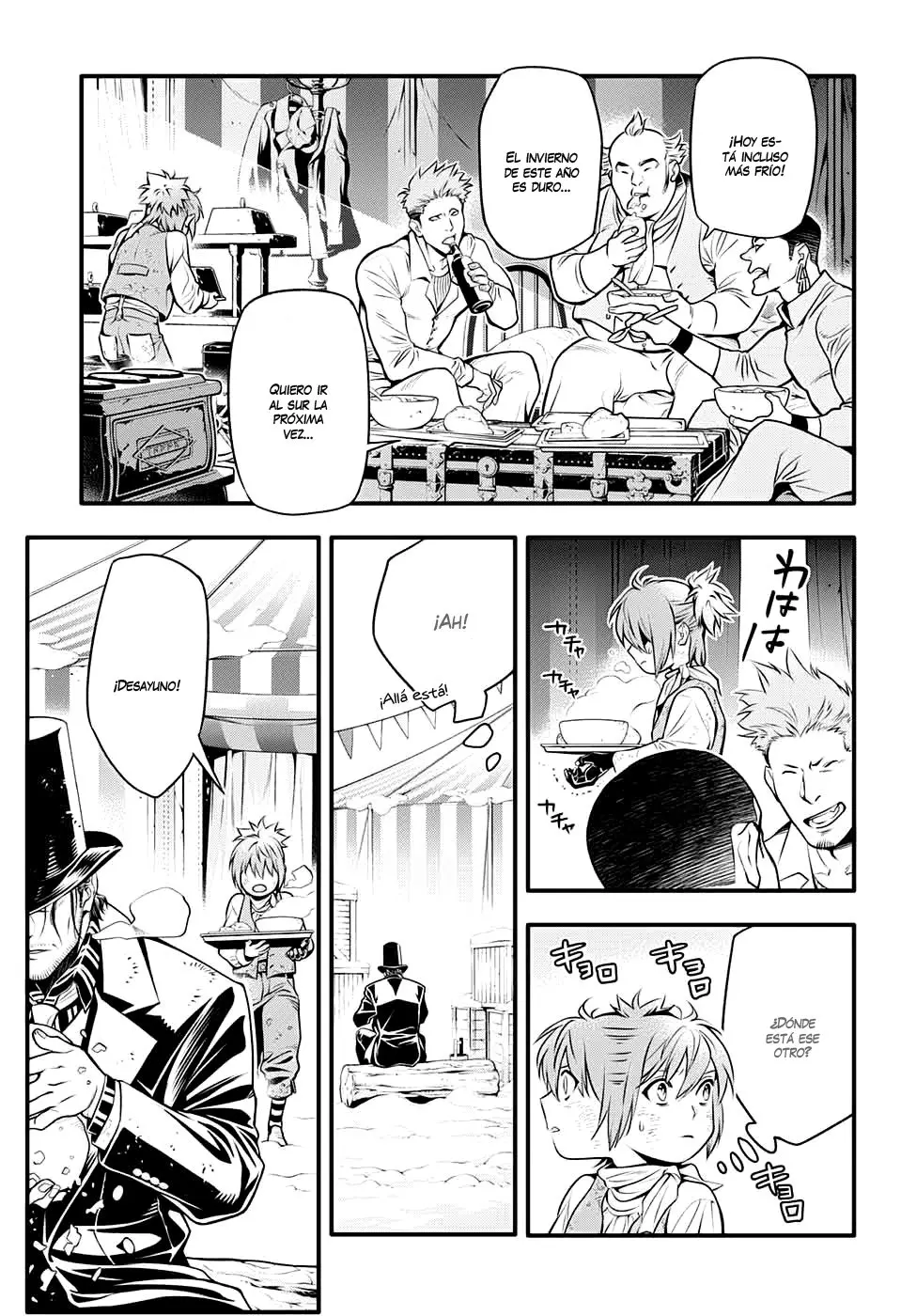 D.Gray-man capítulo 232 página 8
