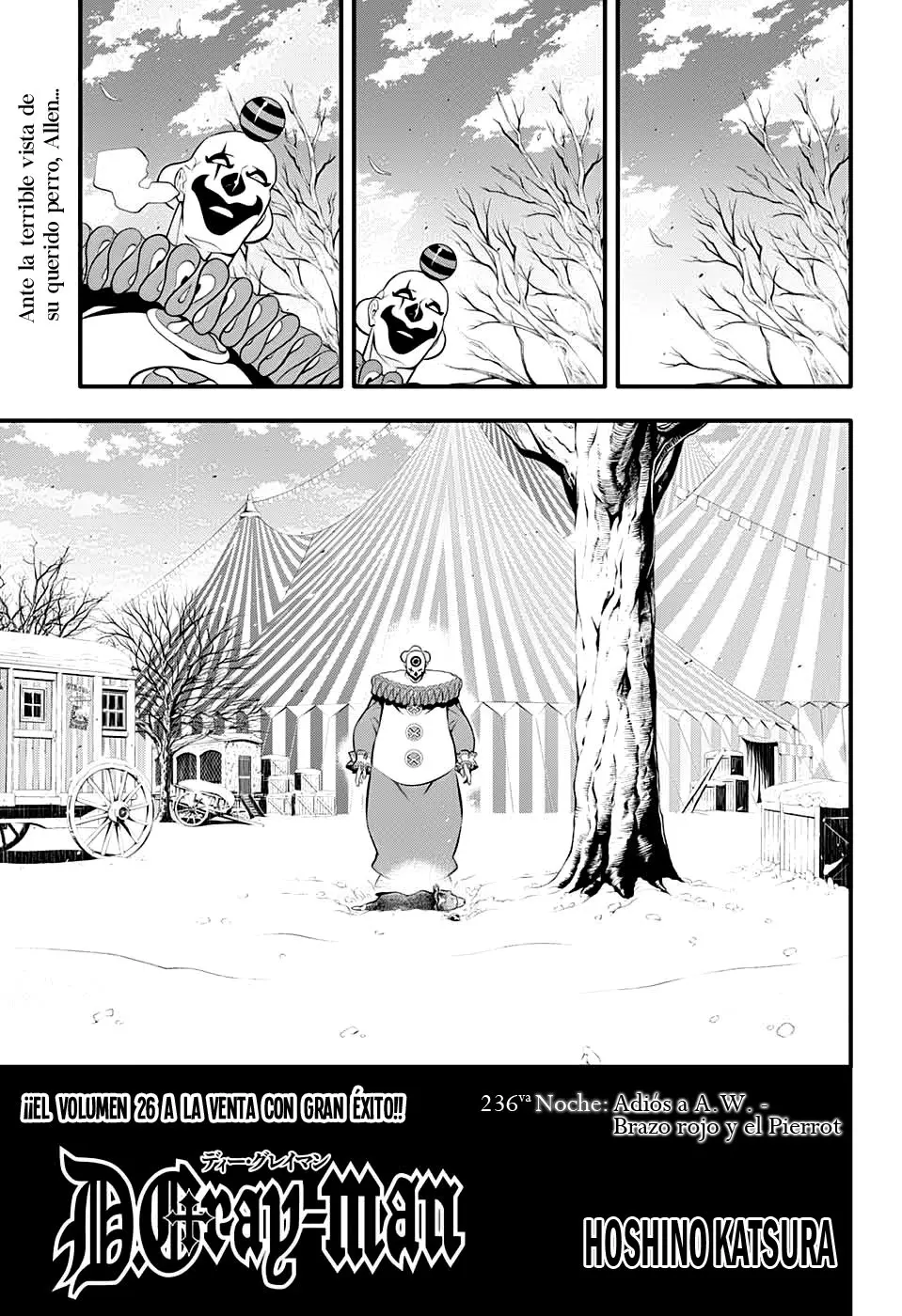 D.Gray-man capítulo 236 página 5