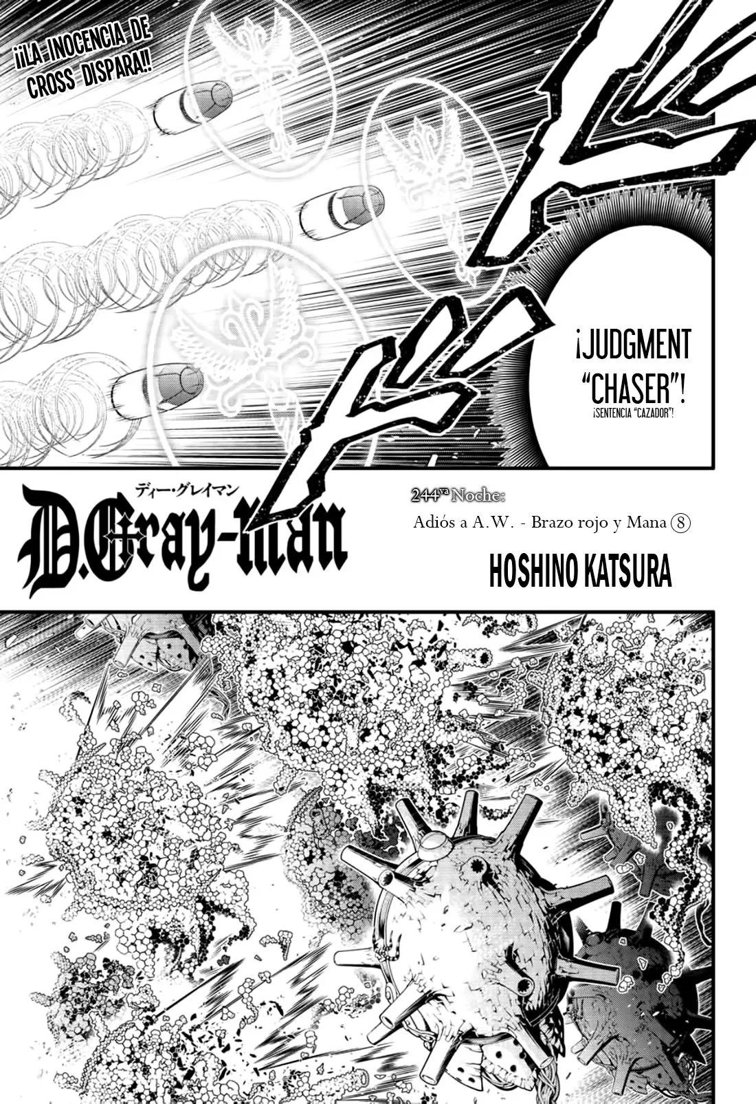 D.Gray-man capítulo 244 página 4