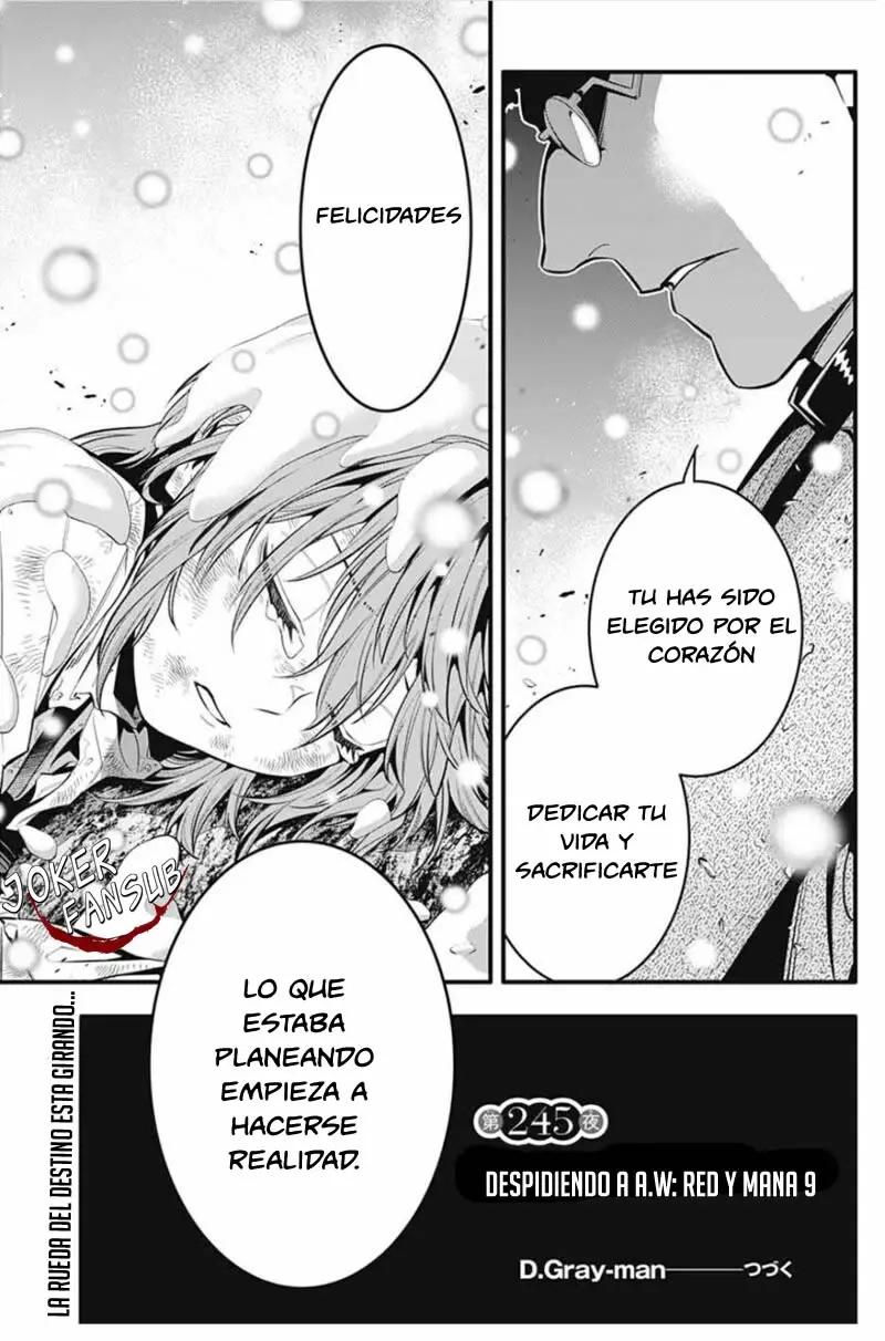 D.Gray-man capítulo 245 página 16