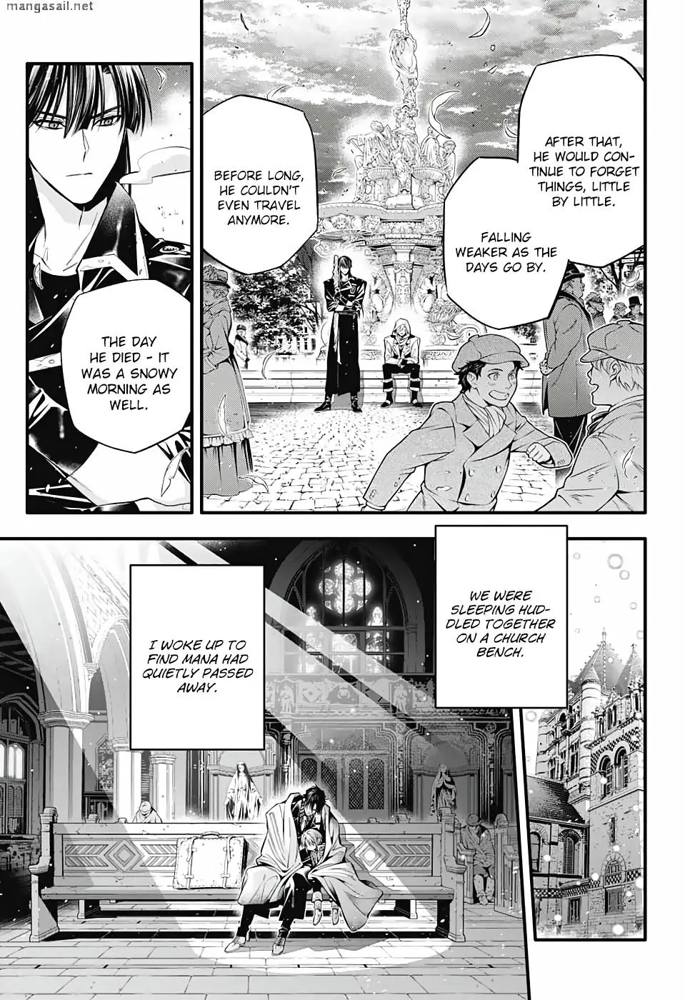 D.Gray-man capítulo 247 página 4