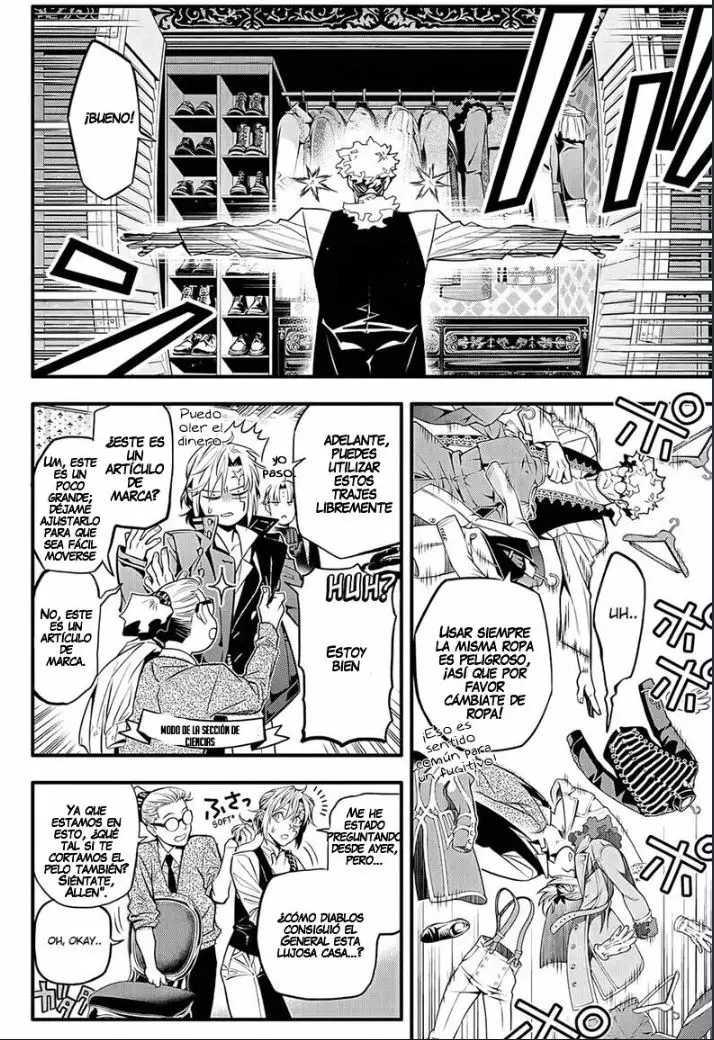 D.Gray-man capítulo 249 página 2