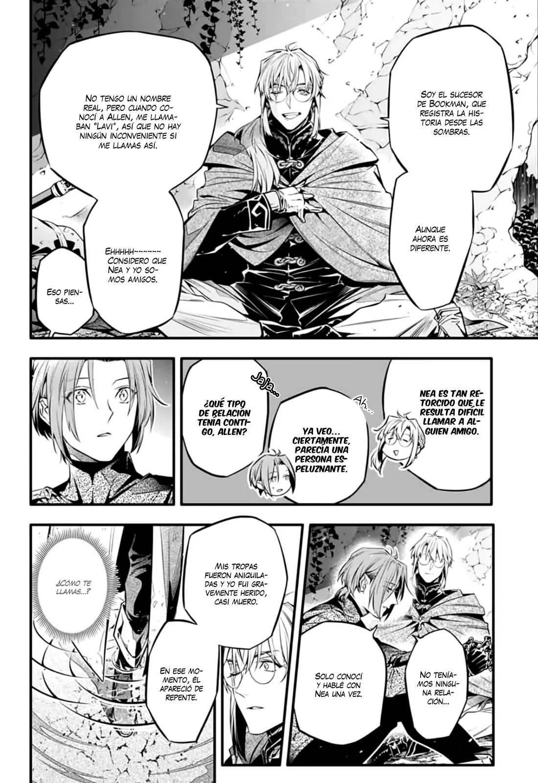 D.Gray-man capítulo 252 página 9