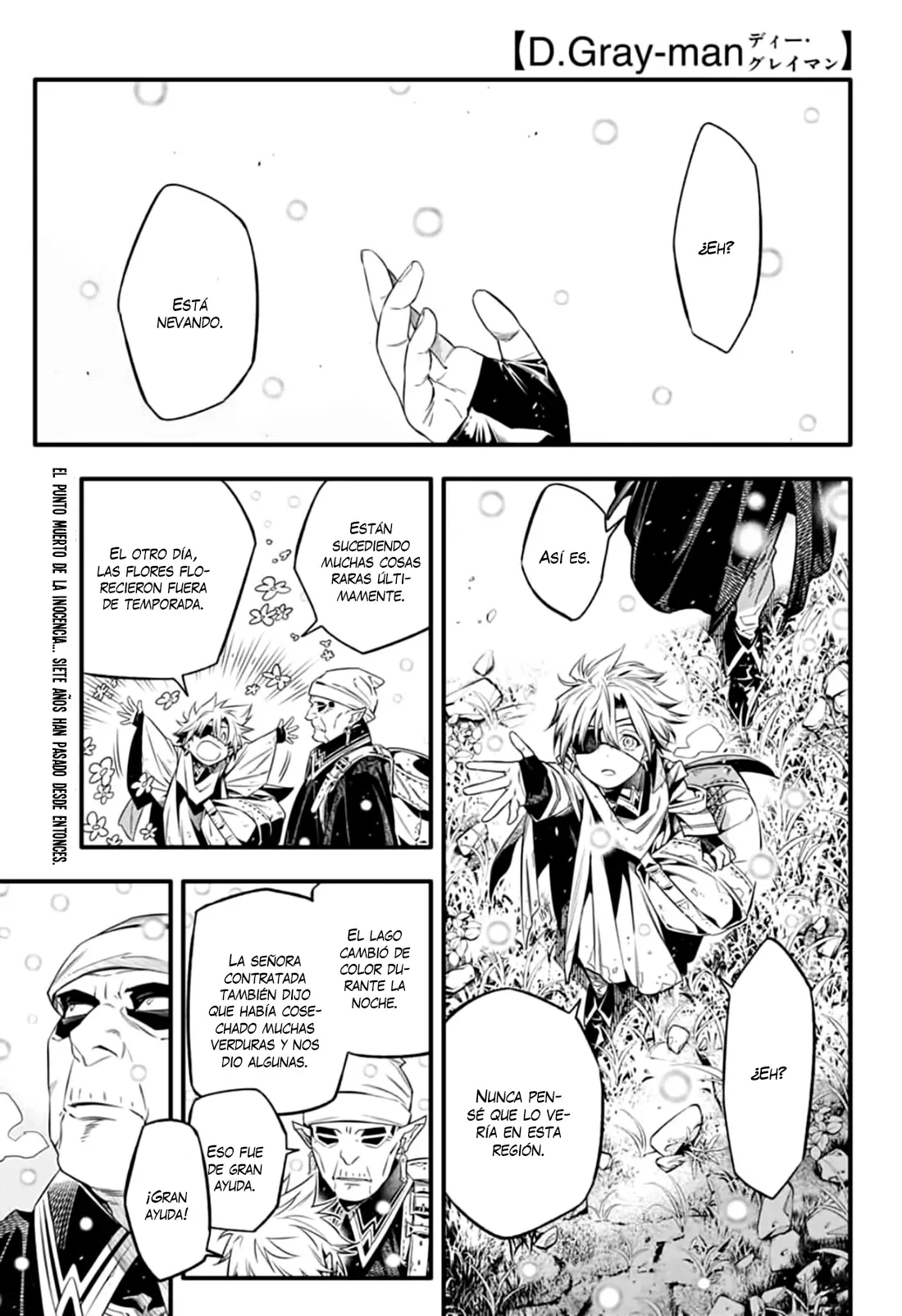 D.Gray-man capítulo 254 página 4