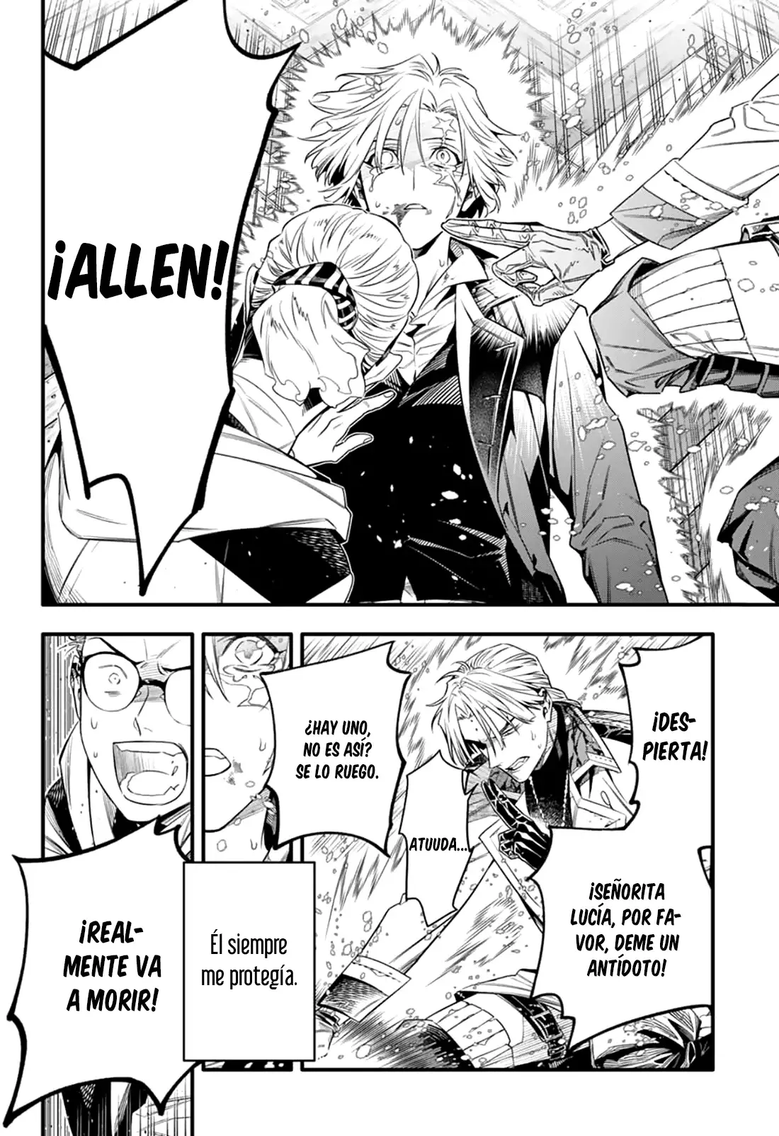 D.Gray-man capítulo 255 página 8