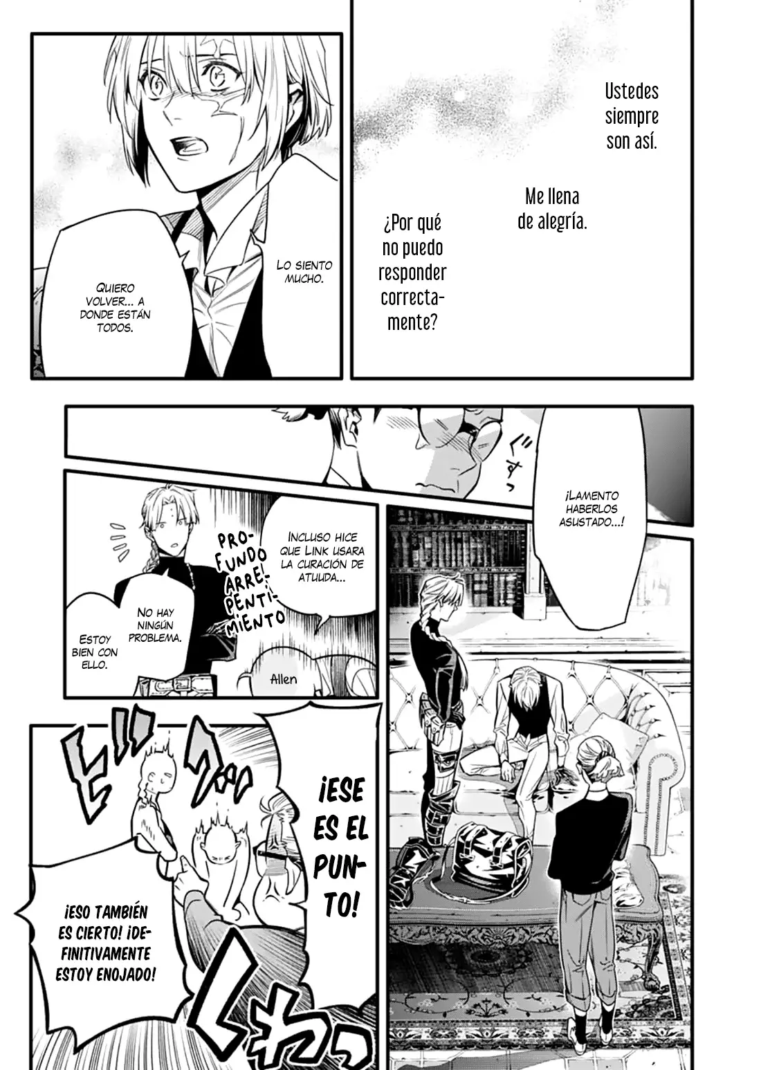 D.Gray-man capítulo 256 página 11