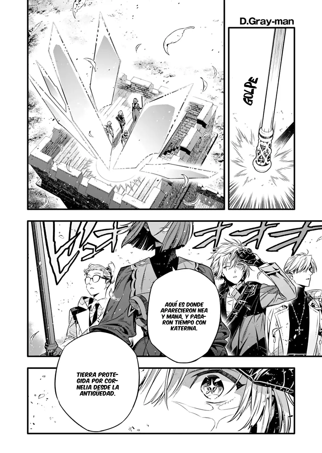 D.Gray-man capítulo 256 página 16