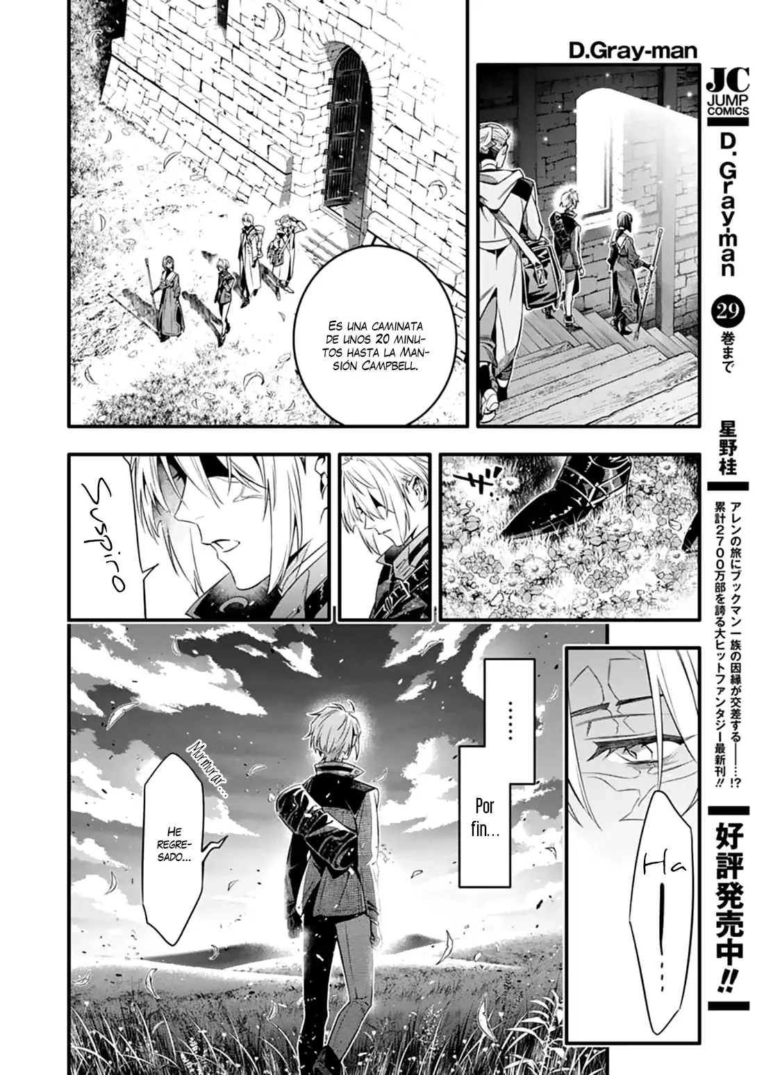 D.Gray-man capítulo 256 página 19