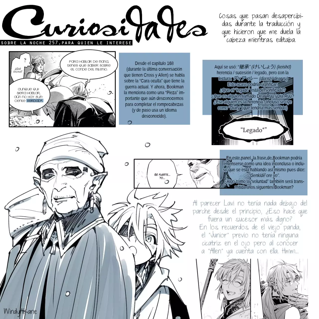 D.Gray-man capítulo 257 página 39