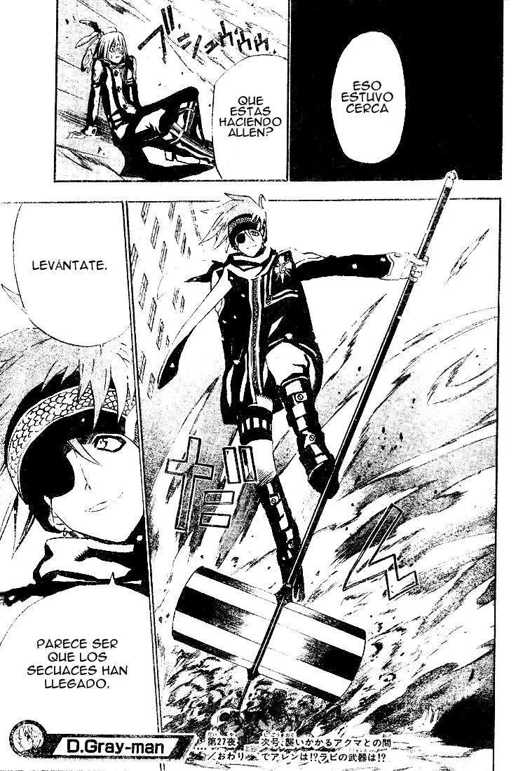 D.Gray-man capítulo 27 página 17