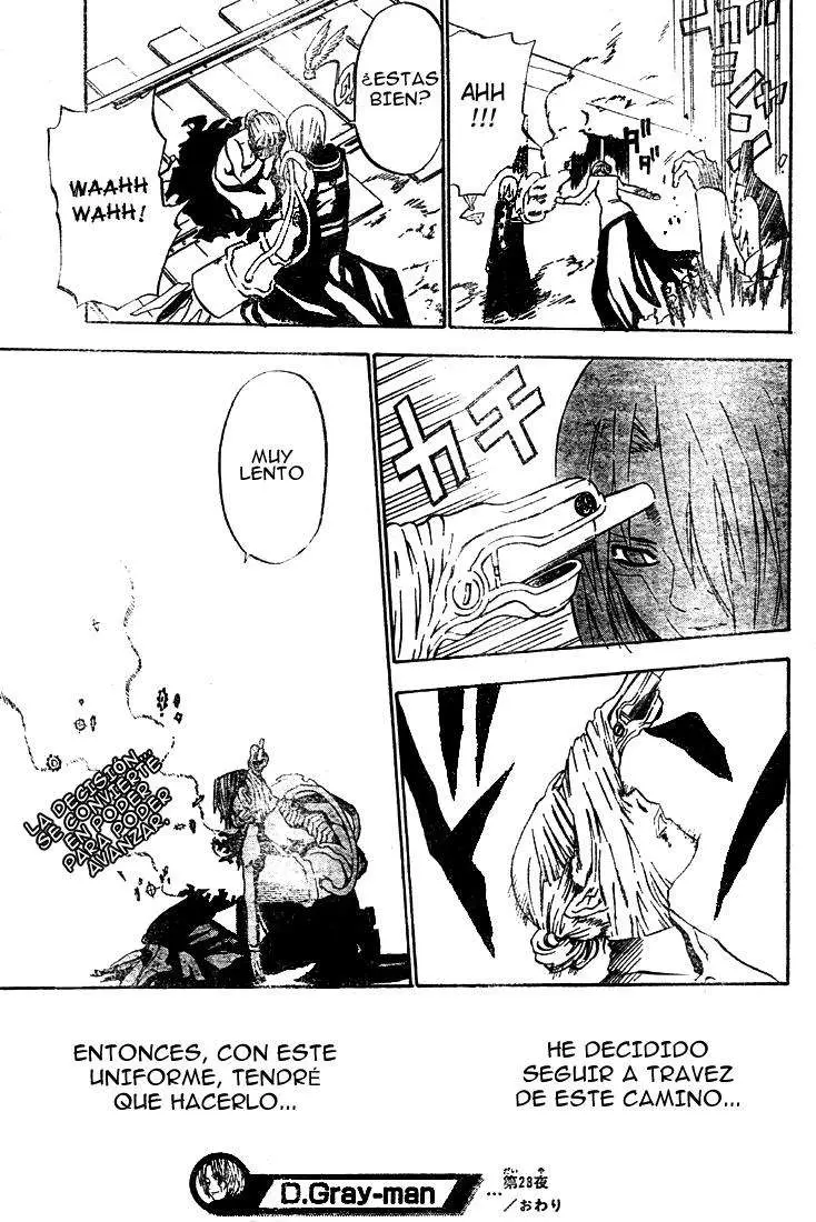 D.Gray-man capítulo 28 página 17