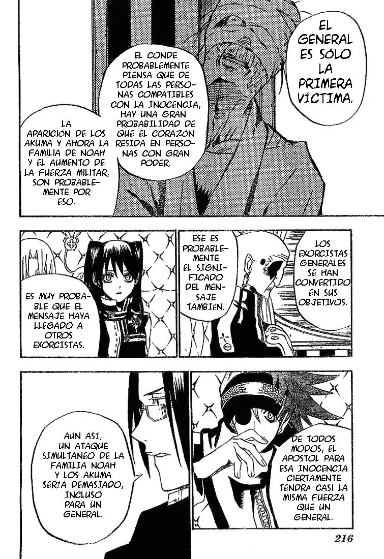 D.Gray-man capítulo 29 página 16