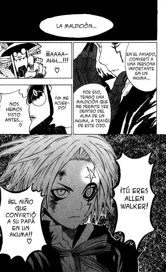 D.Gray-man capítulo 3 página 13