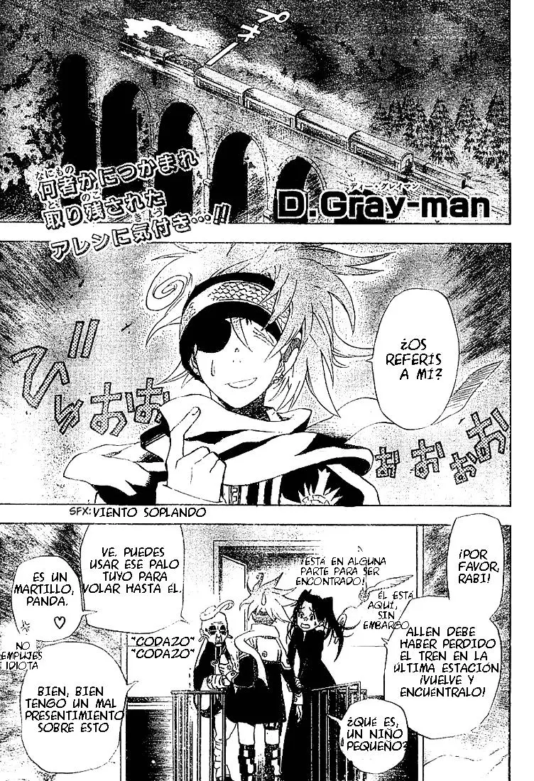 D.Gray-man capítulo 31 página 1