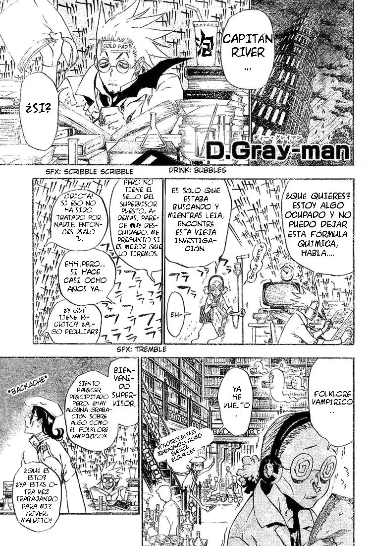 D.Gray-man capítulo 32 página 1
