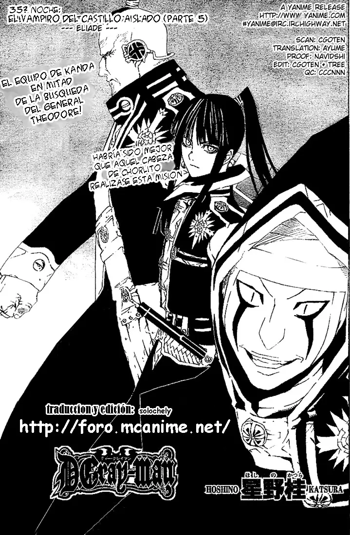 D.Gray-man capítulo 35 página 1