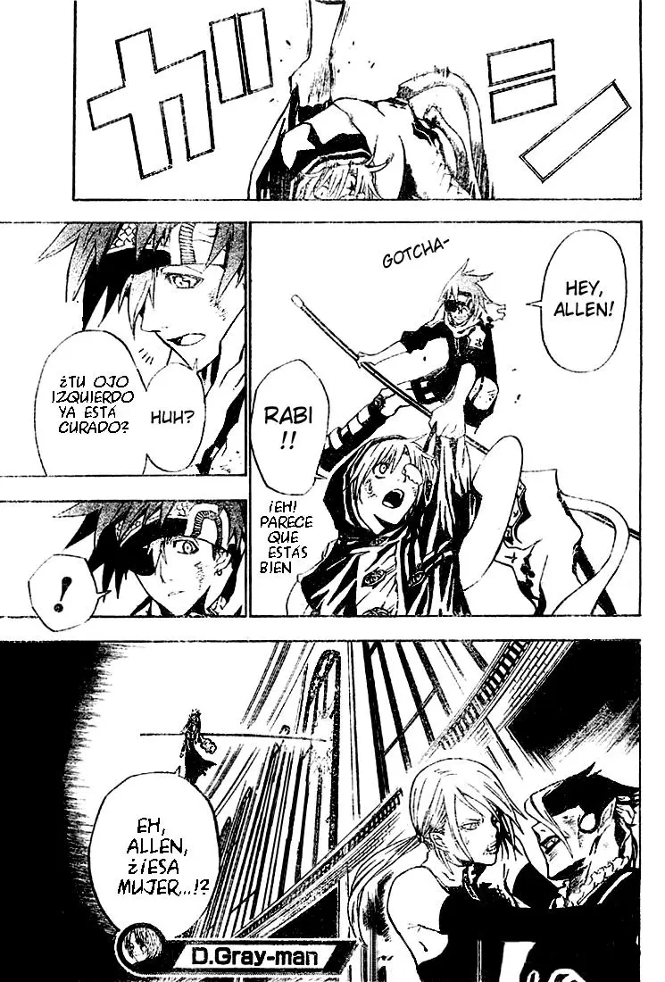 D.Gray-man capítulo 37 página 16
