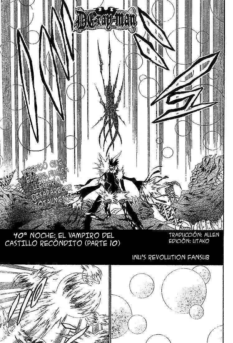 D.Gray-man capítulo 40 página 3