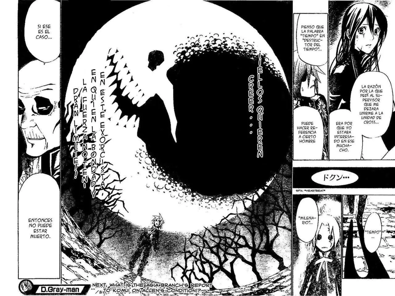 D.Gray-man capítulo 58 página 13