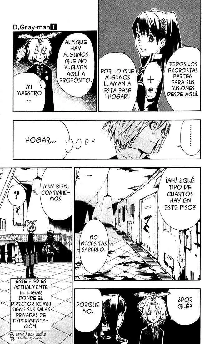 D.Gray-man capítulo 6 página 9