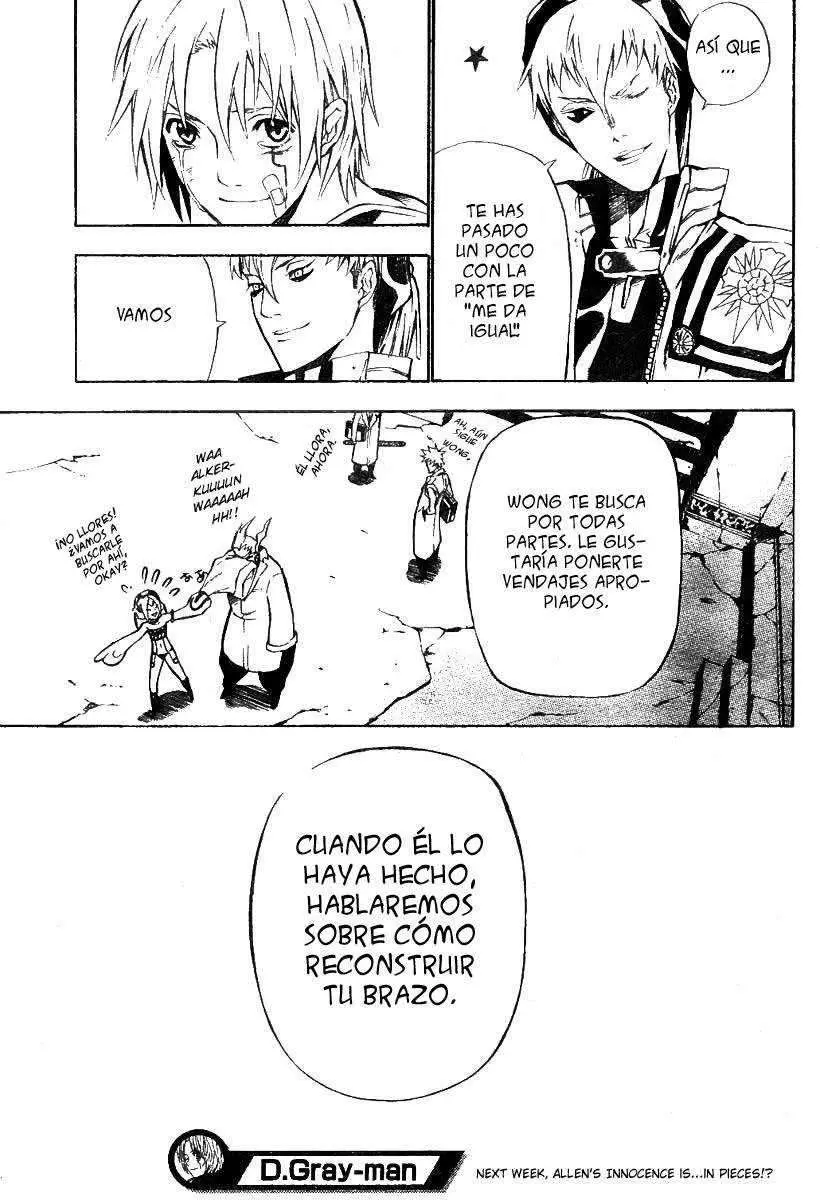 D.Gray-man capítulo 60 página 15