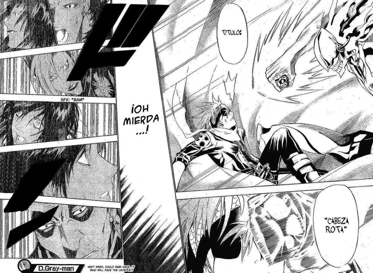 D.Gray-man capítulo 64 página 14