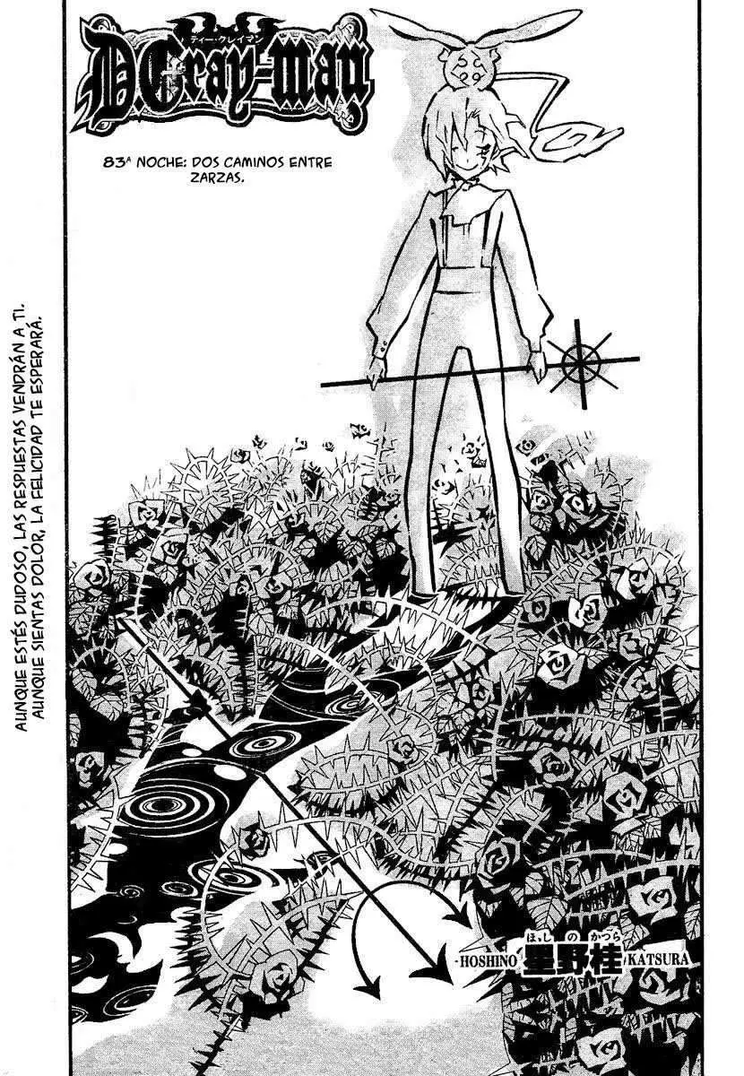 D.Gray-man capítulo 83 página 19