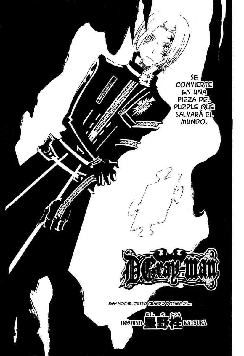 D.Gray-man capítulo 86 página 18