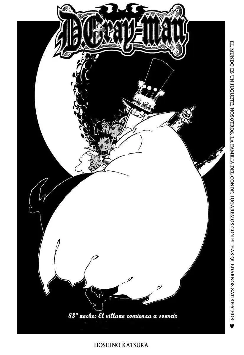 D.Gray-man capítulo 88 página 1