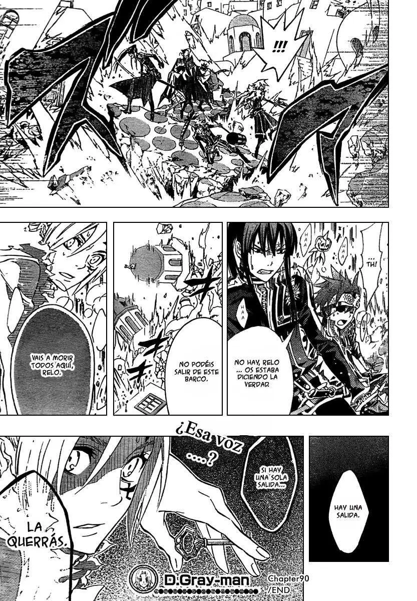 D.Gray-man capítulo 90 página 15