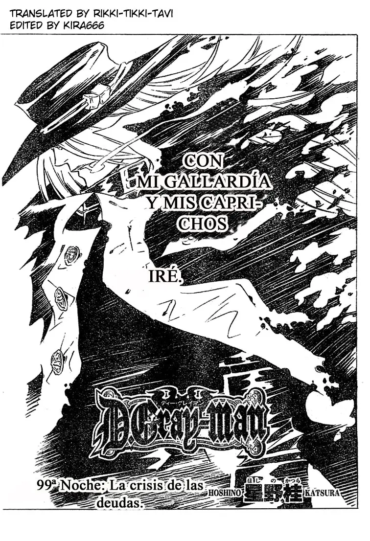 D.Gray-man capítulo 99 página 1