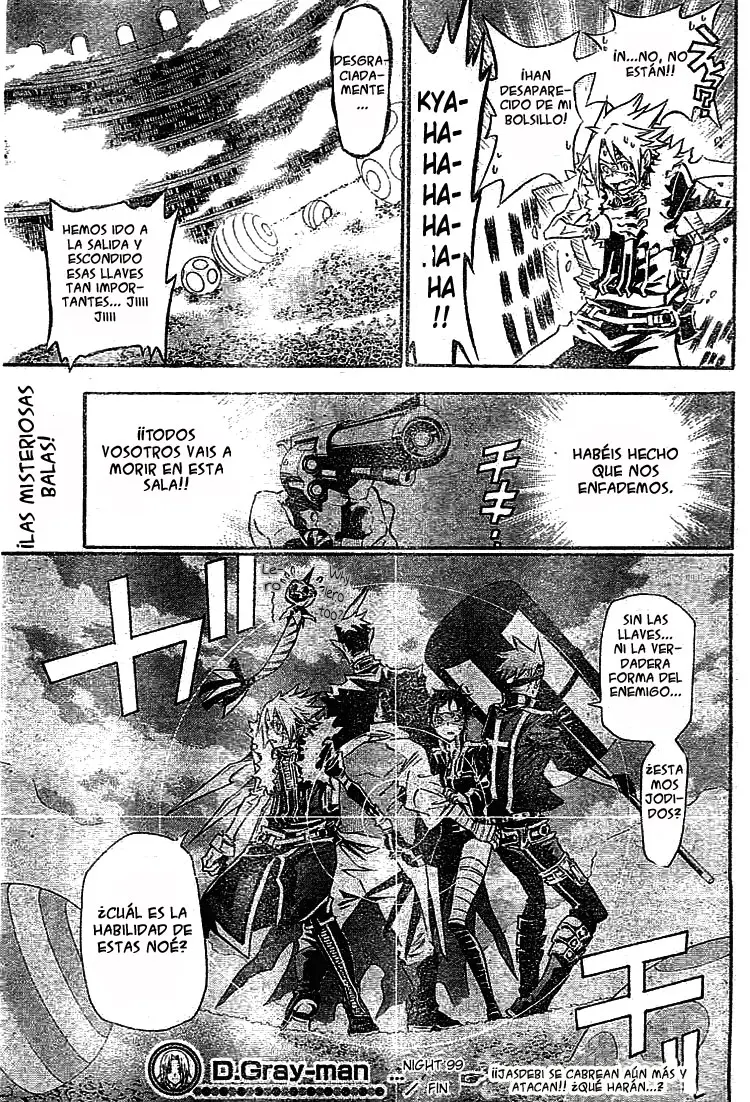 D.Gray-man capítulo 99 página 17