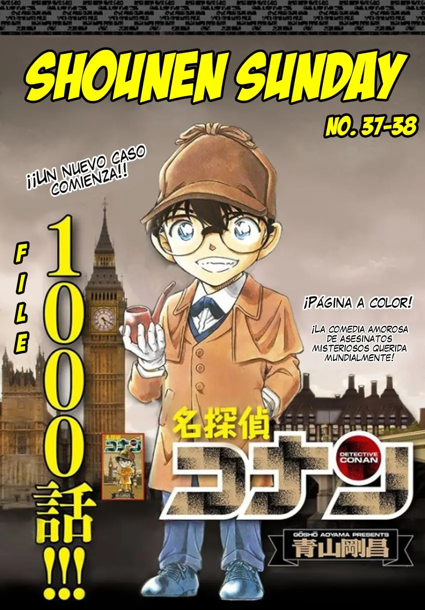 Detective Conan capítulo 1000 página 2