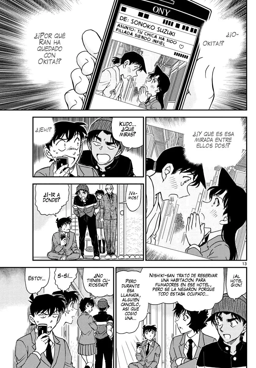 Detective Conan capítulo 1003 página 14