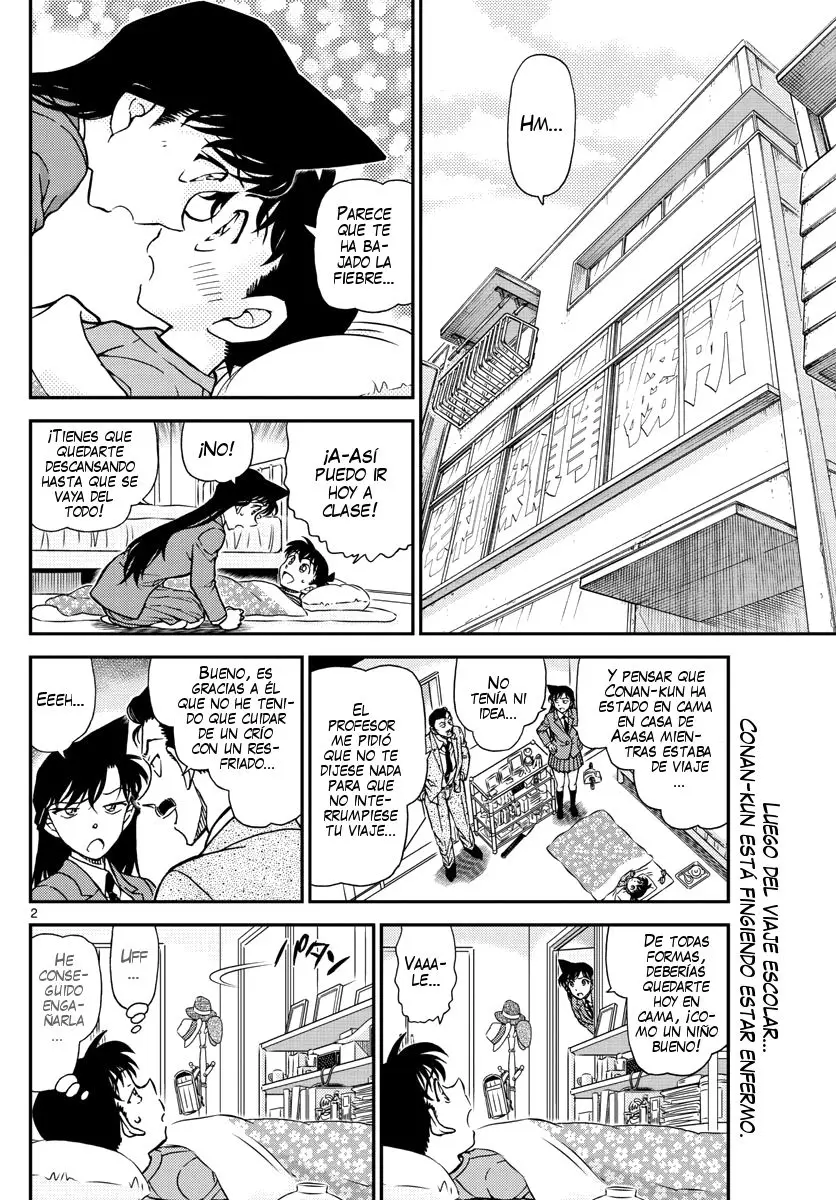 Detective Conan capítulo 1006 página 3