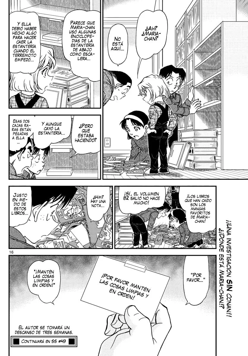 Detective Conan capítulo 1006 página 17