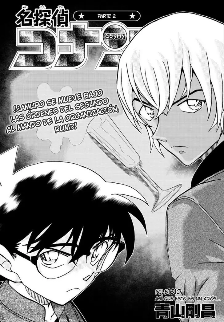 Detective Conan capítulo 1010 página 1