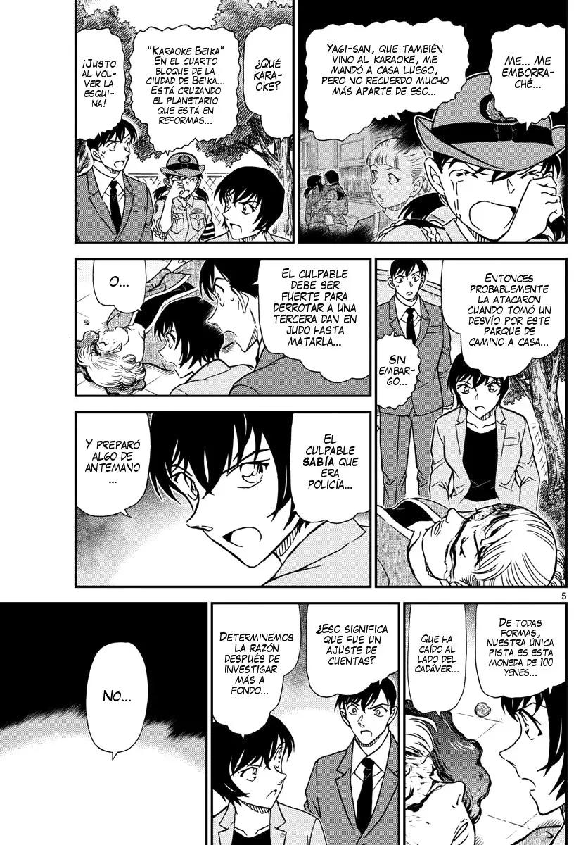 Detective Conan capítulo 1014 página 6