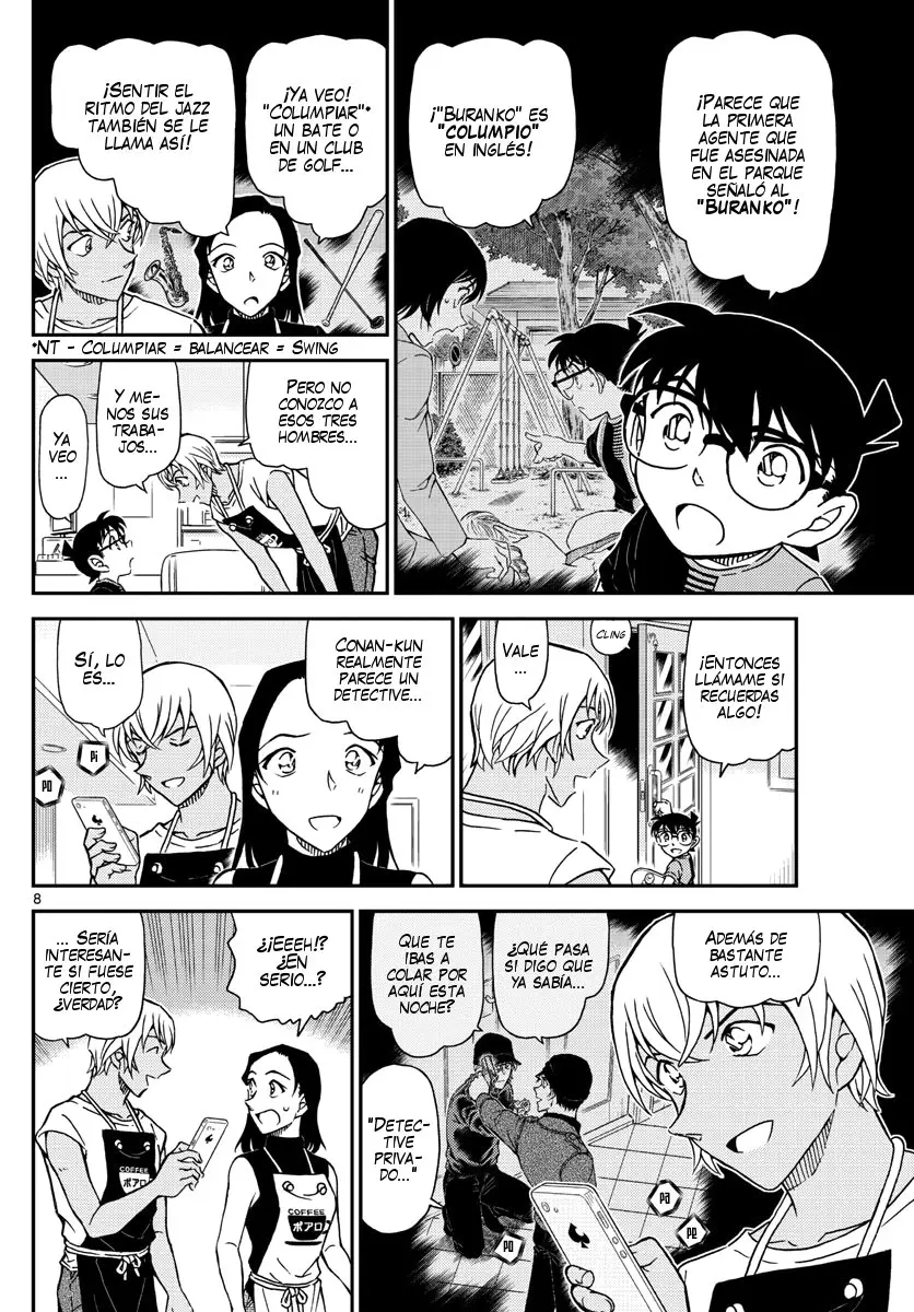Detective Conan capítulo 1015 página 9