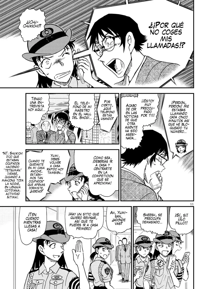 Detective Conan capítulo 1015 página 12