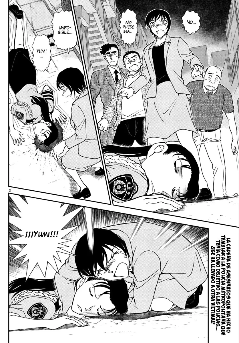 Detective Conan capítulo 1016 página 3