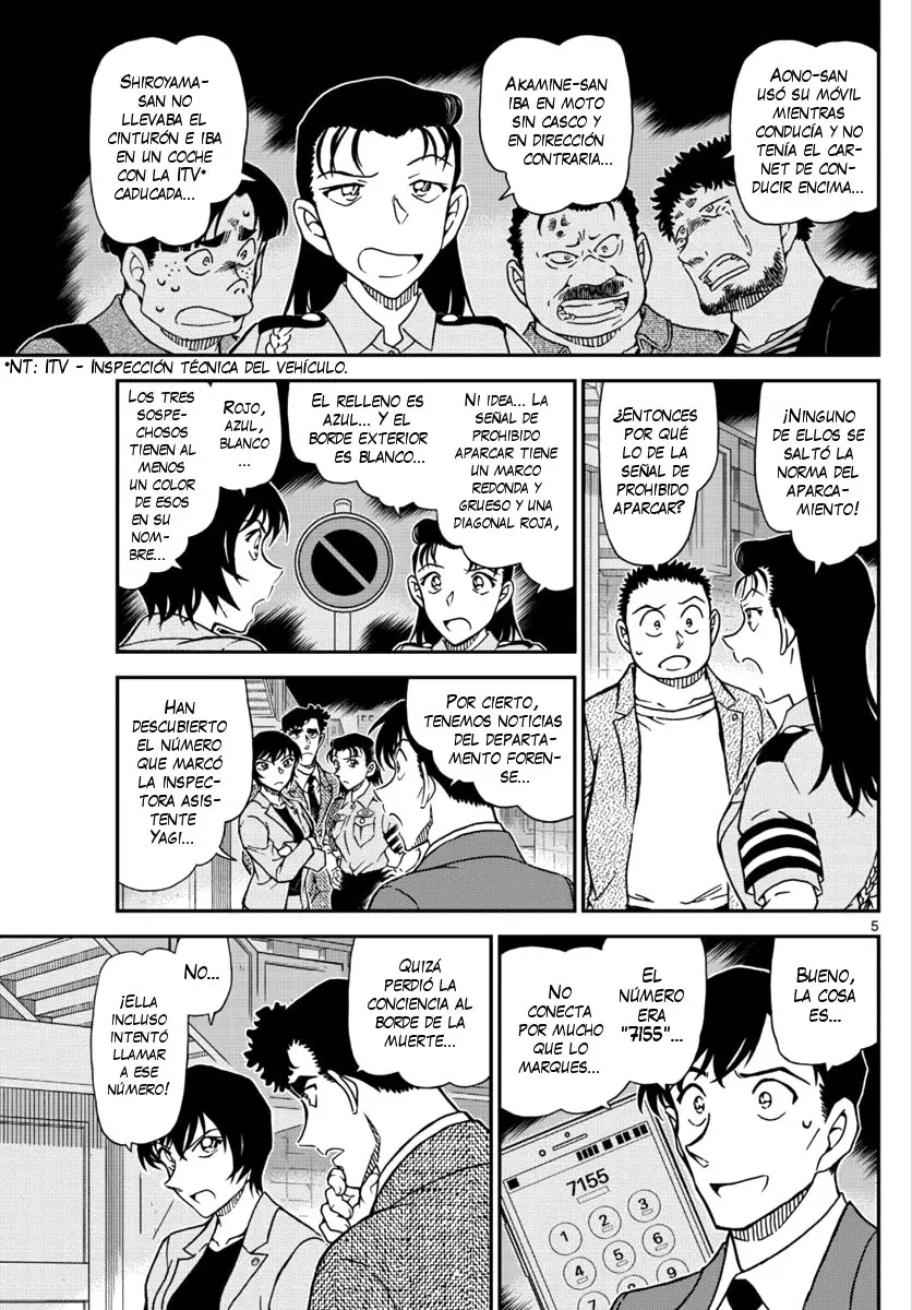 Detective Conan capítulo 1016 página 6